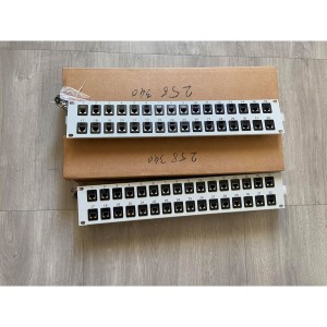 Panneau de brassage RJ45 19 pouces 2U 32 ports Cat 5e STP